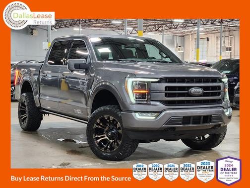 Gray 2021 Ford F-150 Lariat