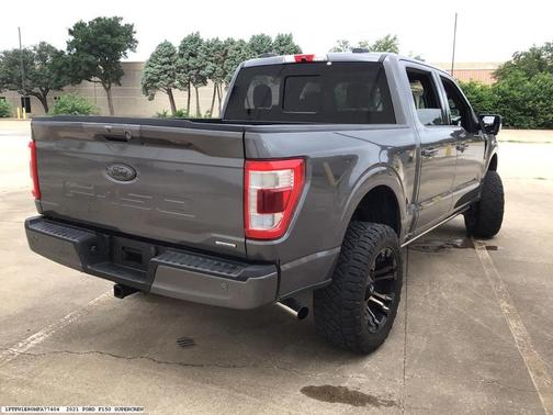 Gray 2021 Ford F-150 Lariat