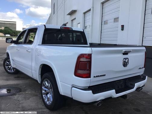 White 2021 RAM 1500 Laramie
