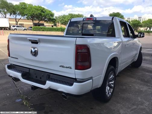 White 2021 RAM 1500 Laramie