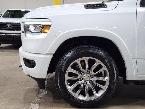 White 2021 RAM 1500 Laramie