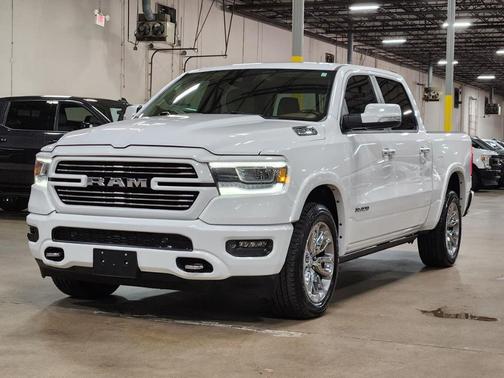 White 2021 RAM 1500 Laramie