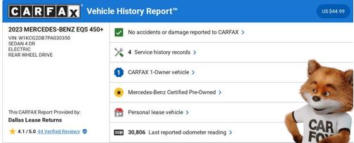 2023 Mercedes-Benz EQS 450+ Base