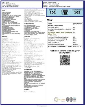 2023 Mercedes-Benz EQS 450+ Base