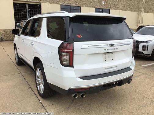 White 2021 Chevrolet Tahoe High Country