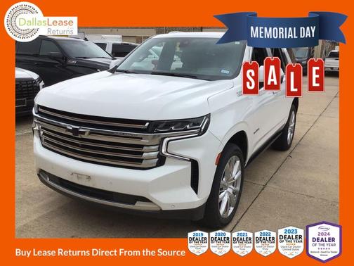 White 2021 Chevrolet Tahoe High Country