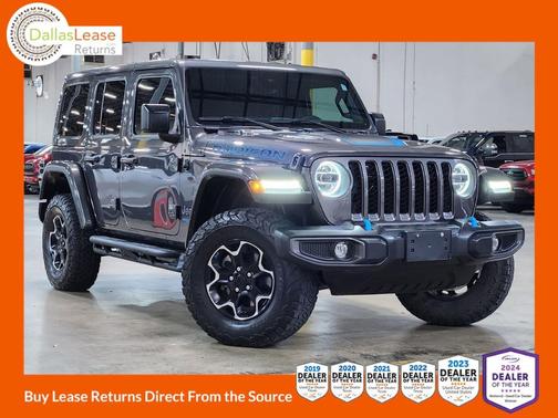 Black 2022 Jeep Wrangler Unlimited 4xe Rubicon