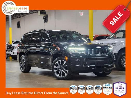 Black 2021 Jeep Grand Cherokee L Overland