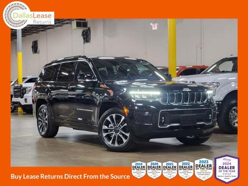 Black 2021 Jeep Grand Cherokee L Overland