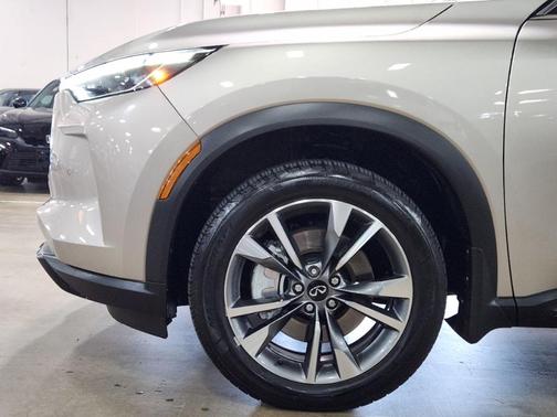 Warm Titanium 2023 INFINITI QX60 Luxe