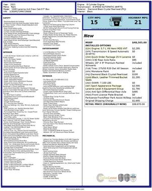 2021 RAM 1500 Laramie