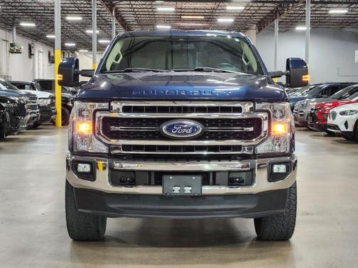 Blue 2020 Ford F-250 Lariat
