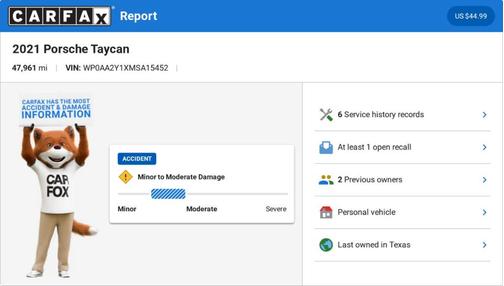 2021 Porsche Taycan Base