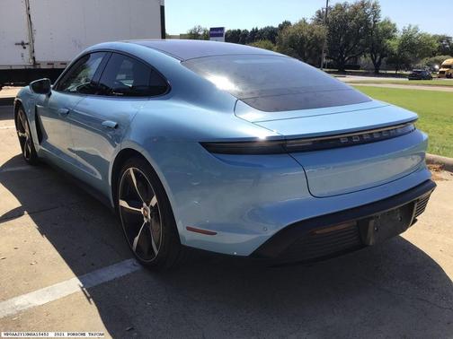 Blue 2021 Porsche Taycan Base