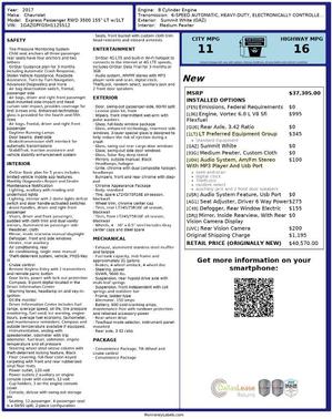 2017 Chevrolet Express 3500 LT