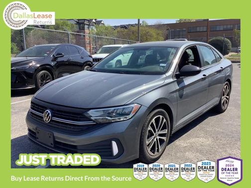 Platinum Gray Metallic 2022 Volkswagen Jetta 1.5T Sport