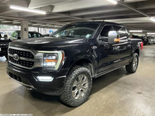 Black 2021 Ford F-150 Platinum