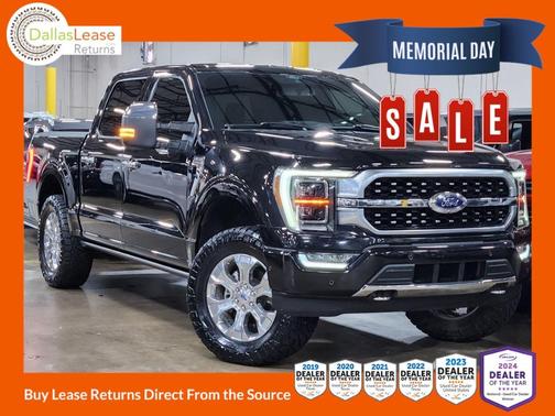 Black 2021 Ford F-150 Platinum