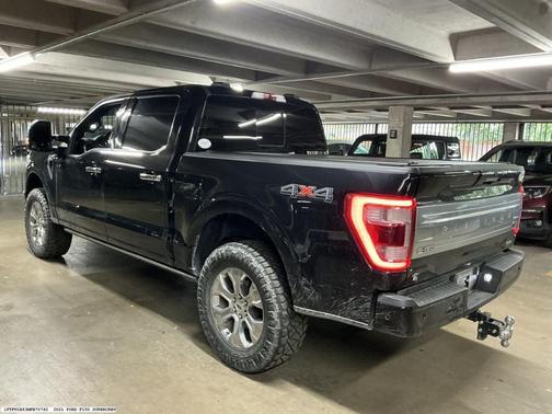 Black 2021 Ford F-150 Platinum