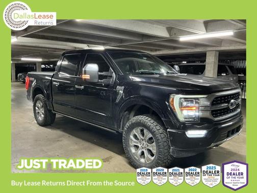 Black 2021 Ford F-150 Platinum