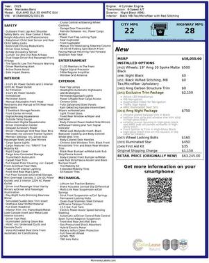 2025 Mercedes-Benz AMG GLA 35 Base