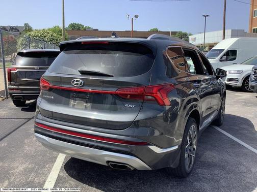 Gray 2023 Hyundai SANTA FE Calligraphy