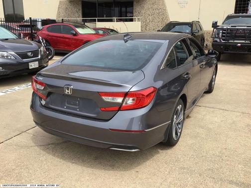 Gray 2019 Honda Accord EX