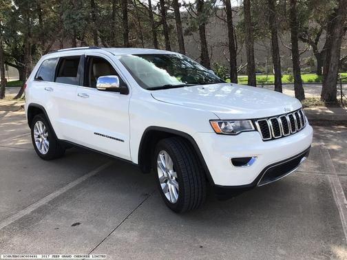 White 2017 Jeep Grand Cherokee Limited