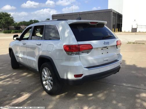 White 2017 Jeep Grand Cherokee Limited