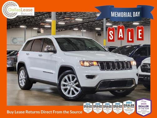 White 2017 Jeep Grand Cherokee Limited