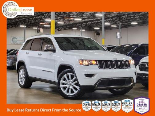 White 2017 Jeep Grand Cherokee Limited
