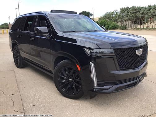 Black 2022 Cadillac Escalade Sport Platinum