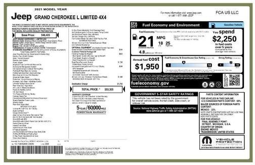 2021 Jeep Grand Cherokee L Limited