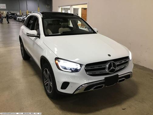 White 2021 Mercedes-Benz GLC 300 Base