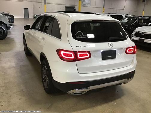 White 2021 Mercedes-Benz GLC 300 Base