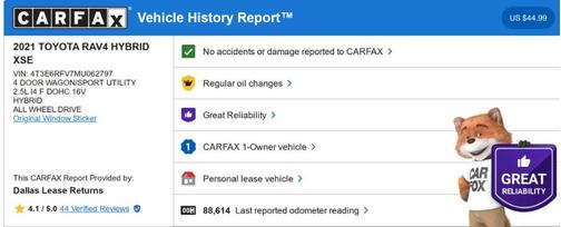 2021 Toyota RAV4 Hybrid XSE