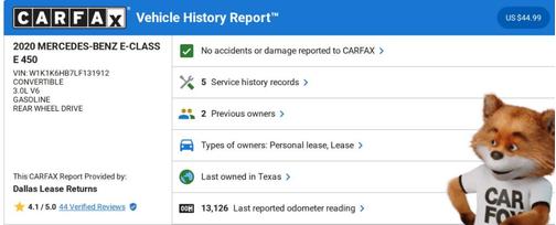 2020 Mercedes-Benz E-Class E 450