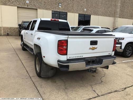 White 2019 Chevrolet Silverado 3500 LTZ