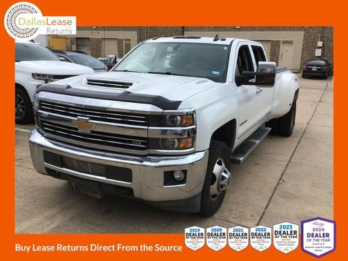 White 2019 Chevrolet Silverado 3500 LTZ