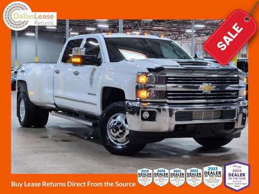 White 2019 Chevrolet Silverado 3500 LTZ