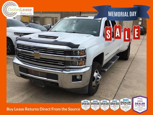 White 2019 Chevrolet Silverado 3500 LTZ