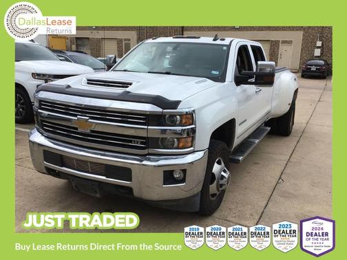 White 2019 Chevrolet Silverado 3500 LTZ