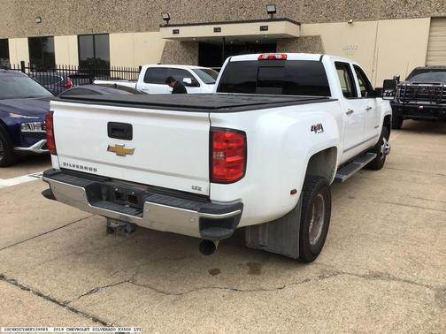 White 2019 Chevrolet Silverado 3500 LTZ