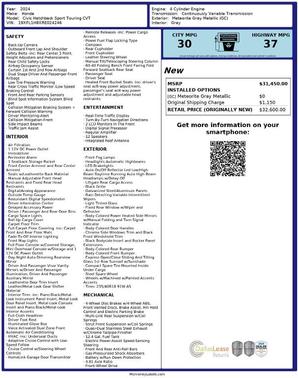 2024 Honda Civic Sport Touring