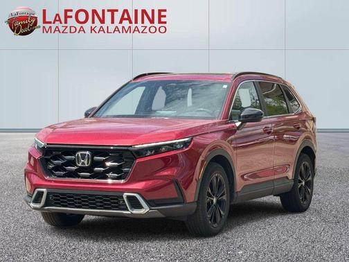 Radiant Red Metallic 2023 Honda CR-V Hybrid Sport Touring AWD