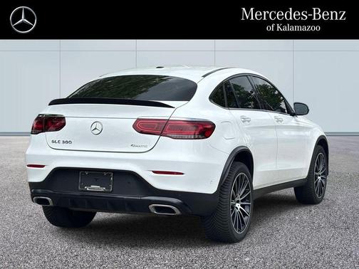White 2021 Mercedes-Benz GLC 300 4MATIC Coupe