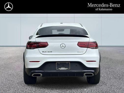 White 2021 Mercedes-Benz GLC 300 4MATIC Coupe