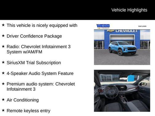 2026 Chevrolet Trax FWD 1RS