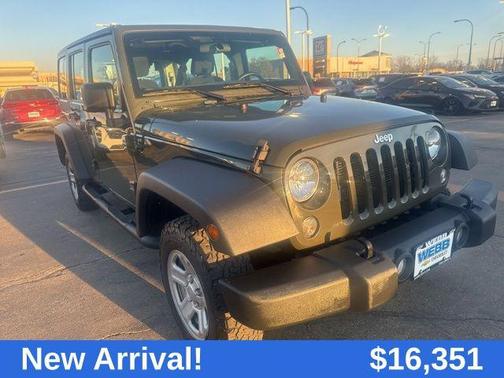 Tank Clearcoat 2016 Jeep Wrangler Unlimited Sport SUV