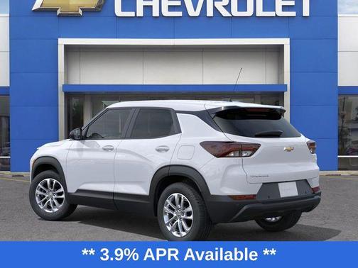 Summit White 2026 Chevrolet Trailblazer LS
